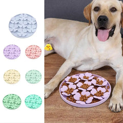 Silicone lick mat slow feeder
