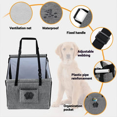 Furhaven Car Pet Seat / Dog Carrier
