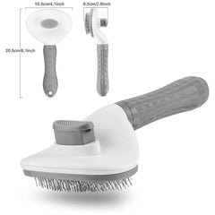 Furhaven Self-Cleaning Grooming Brush
