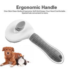 Furhaven Self-Cleaning Grooming Brush