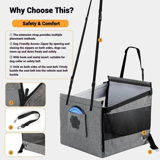 Furhaven Car Pet Seat / Dog Carrier