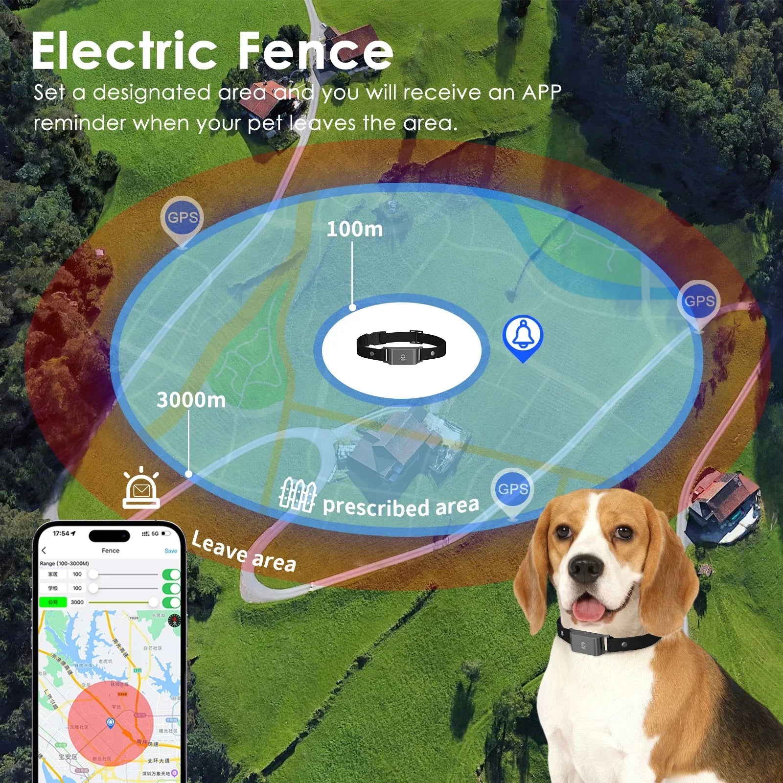GPS pet locator IP67 waterproof mini