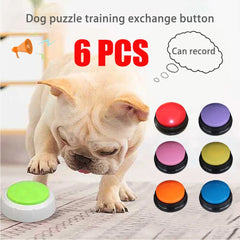 Pet Dog Talking Starter Set Dog Recording Button Training Speaking Tools Pet Toy