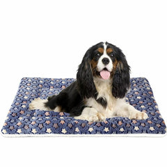 Pet Bed Mat Pad Dog Cat Kennel Crate Cozy Soft Sleeping Bed Cushion Pads M